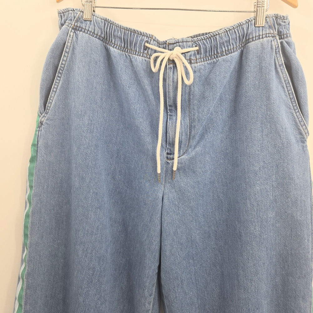 Pilco The Surfer‎ Wide Leg   Stripe Jeans - Picture 6 of 16